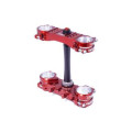 Té de fourche X Trig rocs supermotard offset ø14-16mm rouge Honda crf250r/450r