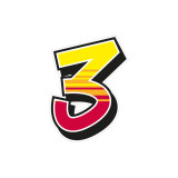 Jeu de 2 stickers "3" MALOSSI Enko 4 - 12,14X19 cm | Oxmoto