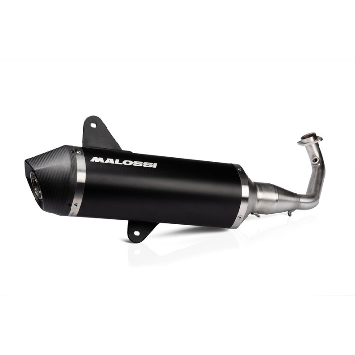 Pot d'échappement MALOSSI RX Black 3218960.K0 | Oxmoto