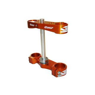 Té de fourche Scar offset 22mm orange KTM sx65 | Oxmoto