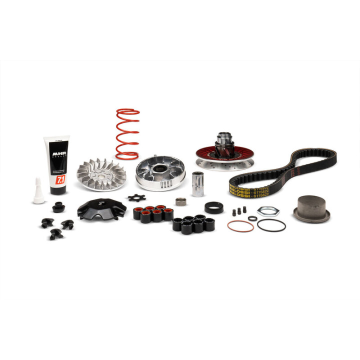 Groupe de transmission complet MALOSSI Over Range MHR aluminium Yamaha/Minarelli