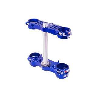 Té de fourche rocs X Trig bleu Kawasaki kx250f/450f | Oxmoto