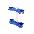 Té de fourche rocs X Trig Yamaha bleu yz250f /yz450f