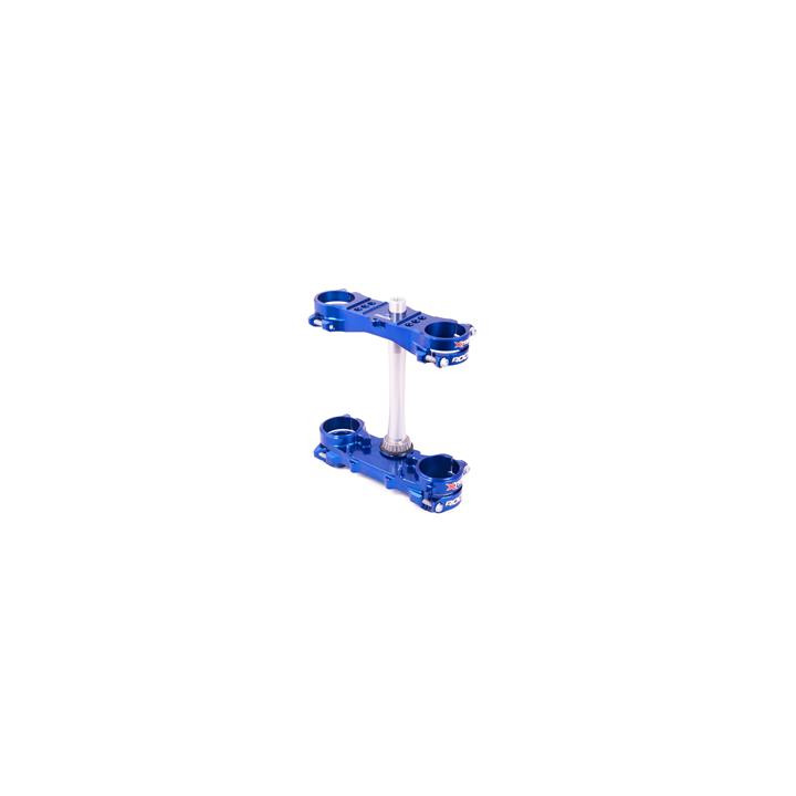 Té de fourche rocs X Trig Yamaha bleu yz250f /yz450f