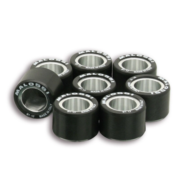 Jeu de galets MALOSSI 25x19mm 19gr - 8 pièces | Oxmoto