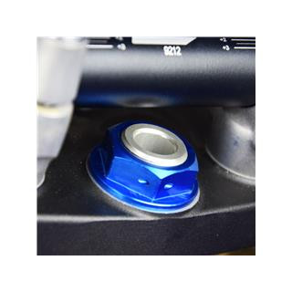 Ecrou de colonne de direction Scar bleu 324150N | Oxmoto