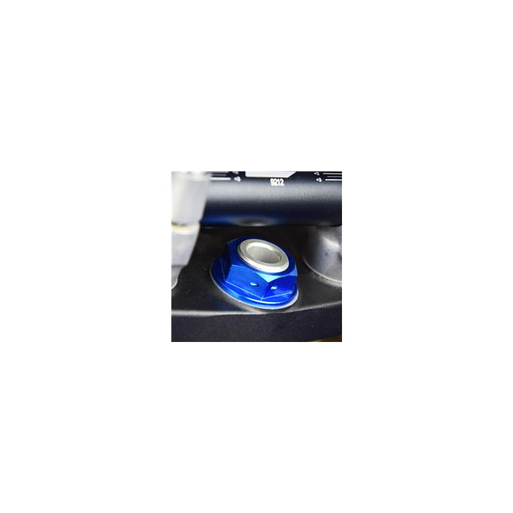 Ecrou de colonne de direction Scar bleu 324150N | Oxmoto