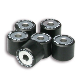 Jeu de galets MALOSSI 20x17mm 13,5gr - 6 pièces | Oxmoto