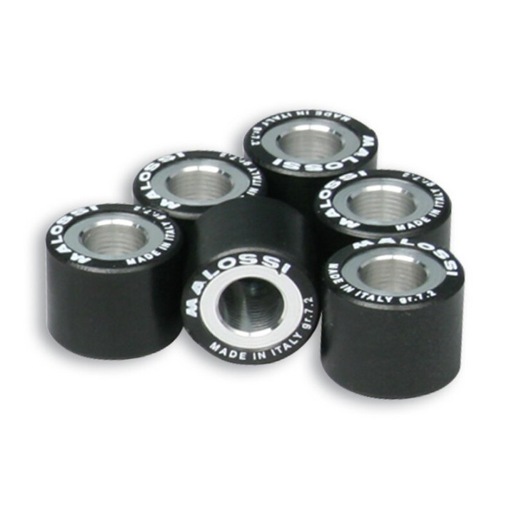 Jeu de galets MALOSSI 19x15,5mm 5,5gr - 6 pièces | Oxmoto