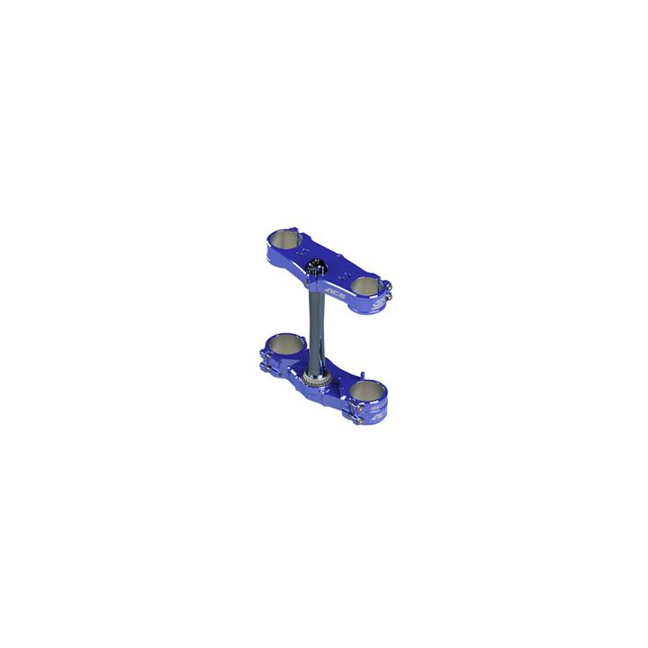 Té de fourche Scar offset 16mm bleu KTM Husqvarna | Oxmoto