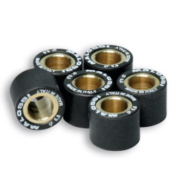Jeu de galets MALOSSI 15x12mm 8,7gr - 6 pièces | Oxmoto