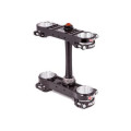 Té de fourche X Trig ROCS Pro Offset Ø20-22mm noir | Oxmoto