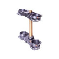 Té de fourche X Trig rocs offset 21,5mm phds anthracite Suzuki rm-z250