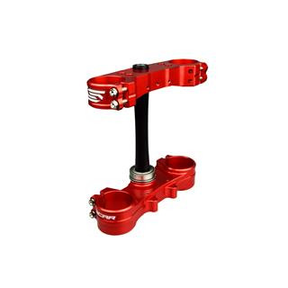 Té de fourche Scar offset origine rouge Beta rr | Oxmoto