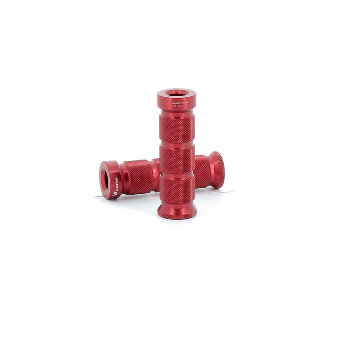 Reposes-pied V PARTS Sport rouge | Oxmoto