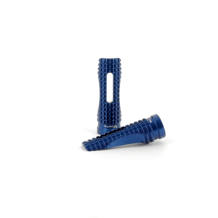 Reposes-pied V PARTS Racing Evo 2 bleu | Oxmoto