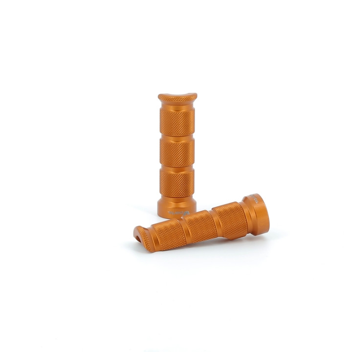 Reposes-pied MFW Racing orange | Oxmoto
