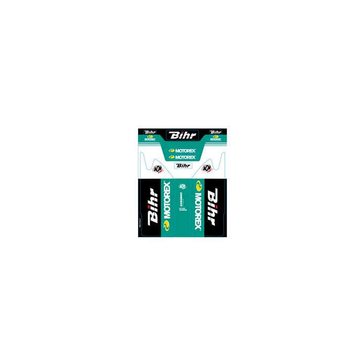 Kit de déco de fourche bihr/motorex Kutvek Kawasaki kxf 250