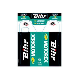 Kit de déco de fourche bihr/motorex Kutvek KTM sx-exc