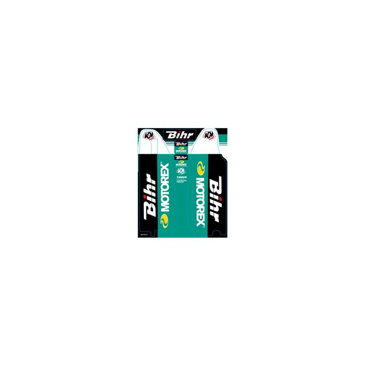 Kit de déco de fourche bihr/motorex Kutvek Yamaha yz-yzf-wrf