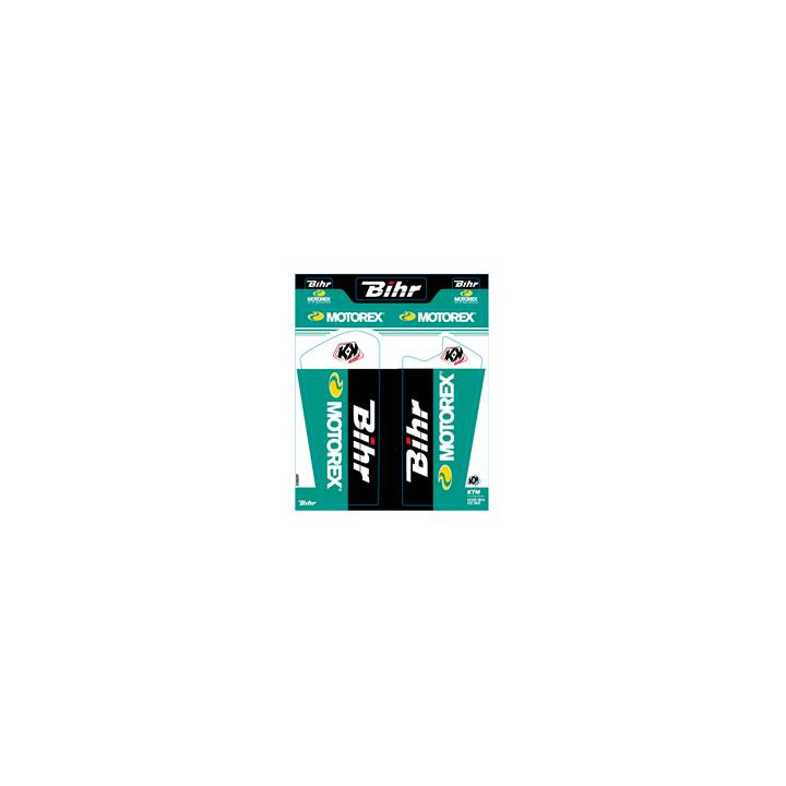 Kit de déco de fourche bihr/motorex Kutvek KTM sx-sxf-exc