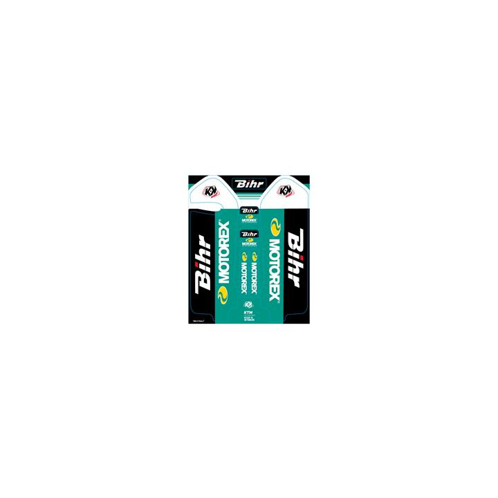 Kit de déco de fourche bihr/motorex Kutvek KTM sx-sxf