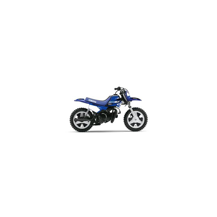 Kit plastique ART couleur origine bleu + kit déco Kutvek racer bleu Yamaha pw50