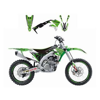 Kit déco Blackbird dream graphic 3 Kawasaki kx250f | Oxmoto
