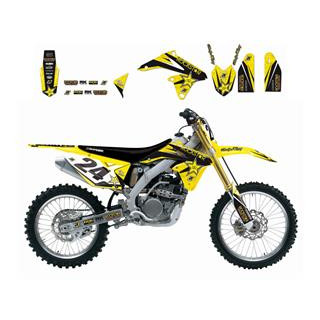 Kit déco Blackbird rockstar energy Suzuki rm-z250 | Oxmoto