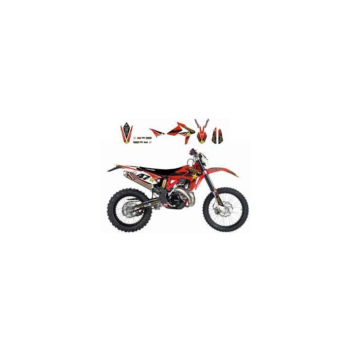 Kit déco Blackbird Rockstar Energy Beta RR 2T/4T | Oxmoto