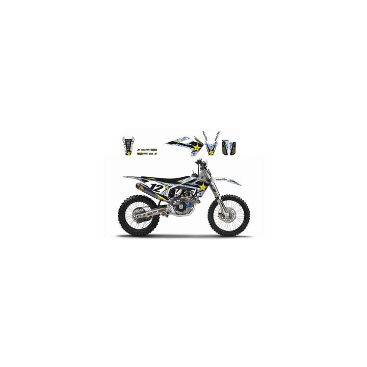 Kit déco Blackbird rockstar energy Husqvarna tc/fc te/fe 1053829