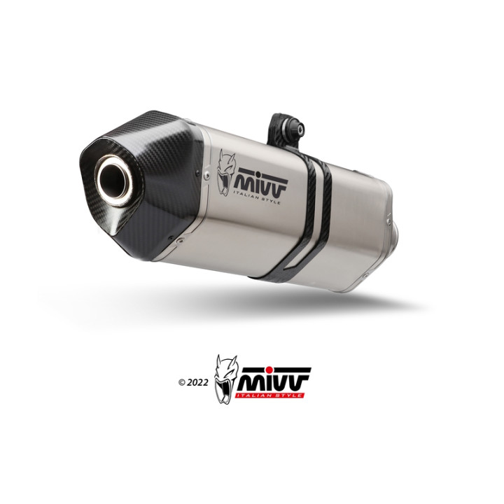 Silencieux MIVV Speed Edge B.044.LRX | Oxmoto
