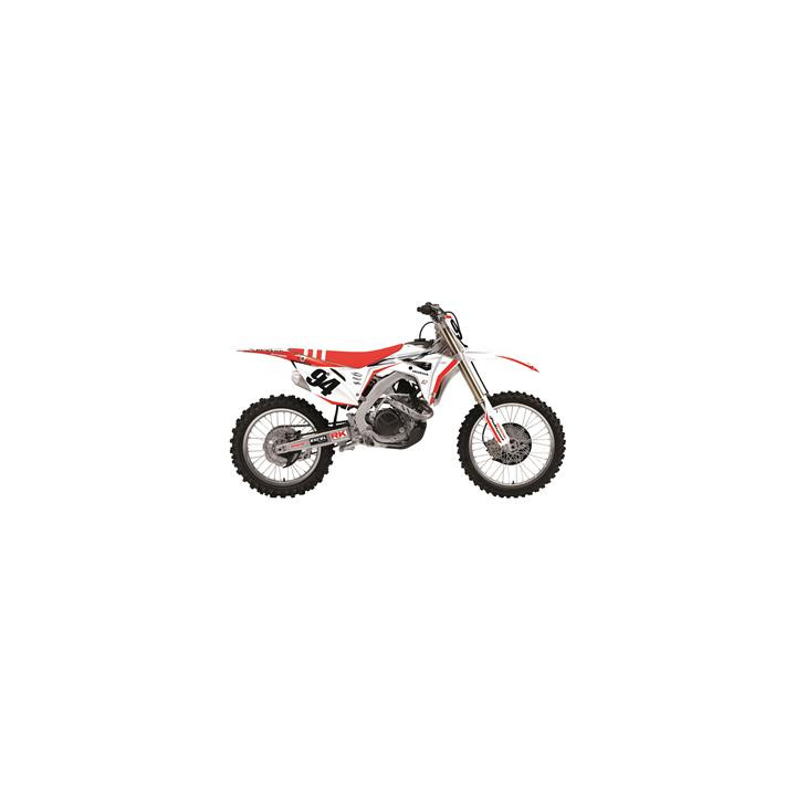 Kit complet Blackbird super white graphic Honda | Oxmoto