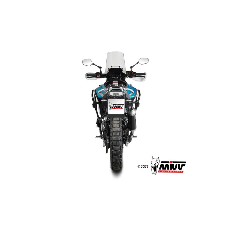 Silencieux MIVV Dakar CF.005.LDKB | Oxmoto
