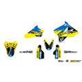 Kit déco Kutvek tracx jaune Suzuki rm85 | Oxmoto
