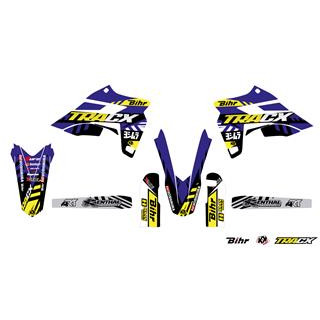 Kit déco Kutvek tracx bleu sherco 1067957 | Oxmoto