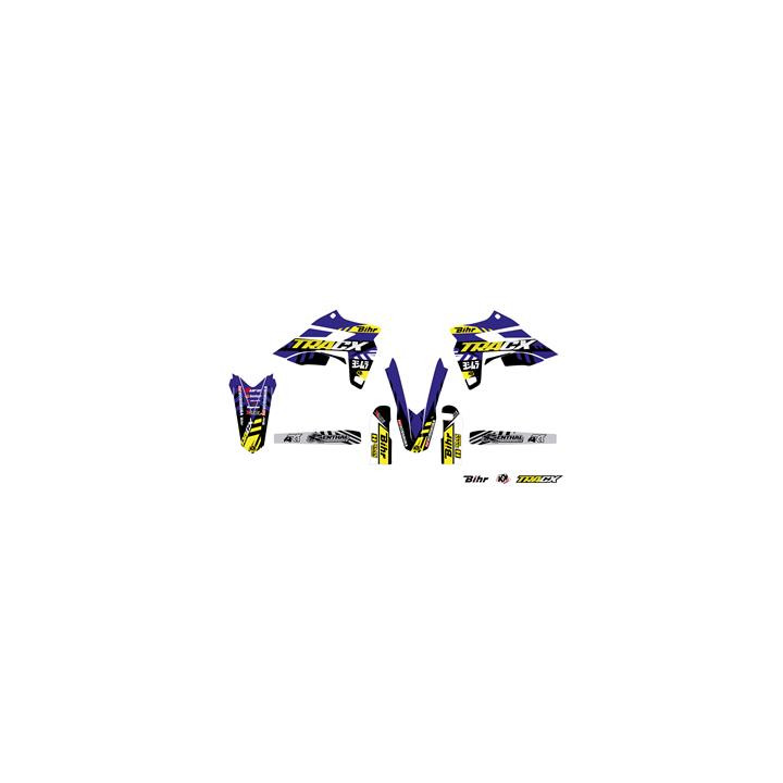 Kit déco Kutvek tracx bleu sherco 1067957 | Oxmoto