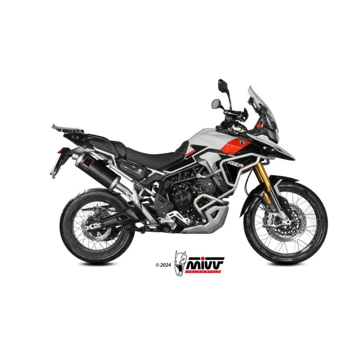 Silencieux MIVV Dakar 00.73.T.028.LEKB | Oxmoto