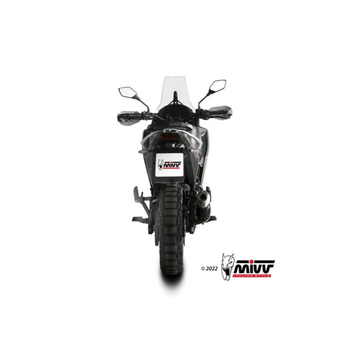 Silencieux MIVV Dakar MM.001.LDKB | Oxmoto