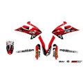 Kit déco Kutvek tracx rouge gas gas ec250/300 | Oxmoto