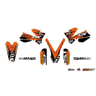 Kit déco Kutvek tracx orange KTM sx85 1067948 | Oxmoto