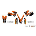 Kit déco Kutvek tracx orange KTM sx85 1067948 | Oxmoto