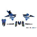 Kit déco Kutvek tracx bleu Yamaha wr250f | Oxmoto