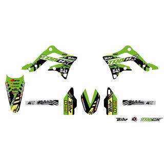 Kit déco Kutvek tracx vert Kawasaki kx450f 1067934 | Oxmoto