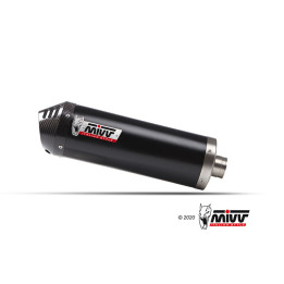 Silencieux MIVV Oval E.012.LVC | Oxmoto