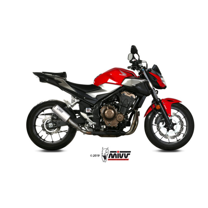 Silencieux MIVV MK3 - inox H.075.SM3X | Oxmoto
