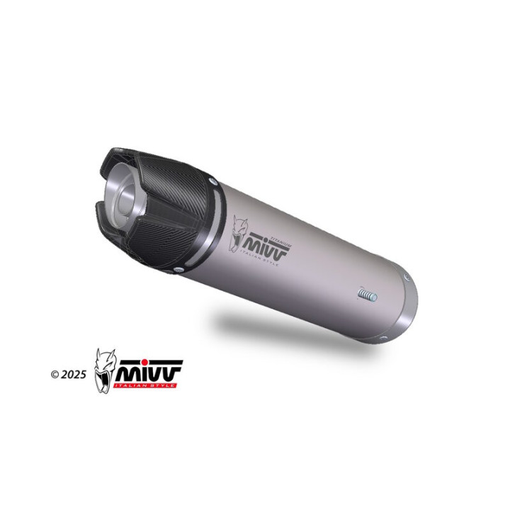 Silencieux MIVV AK-1 UH.038.L4K | Oxmoto
