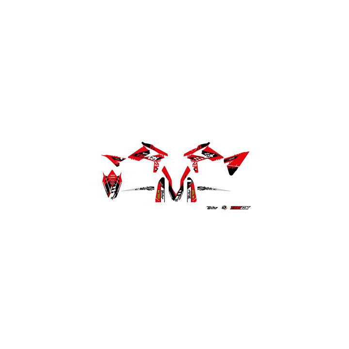 Kit déco Kutvek tracx rouge Beta rr 2t/4t 1067910 | Oxmoto