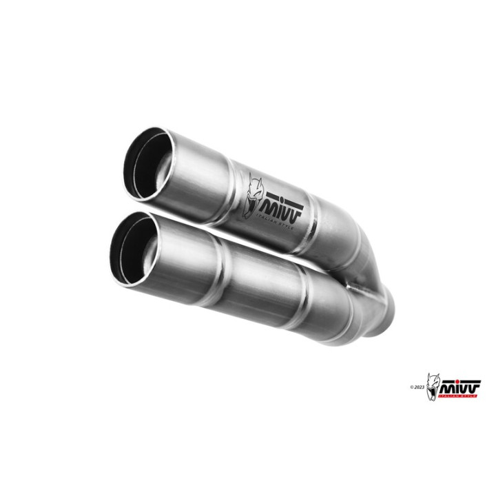 Silencieux MIVV Double Gun 00.73.D.037.LDGX | Oxmoto