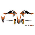 Kit déco Kutvek tracx orange KTM sx/sx-f 1067954 | Oxmoto